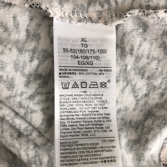 Gap Animal Print T Shirt Size XL - Picture 6 of 6